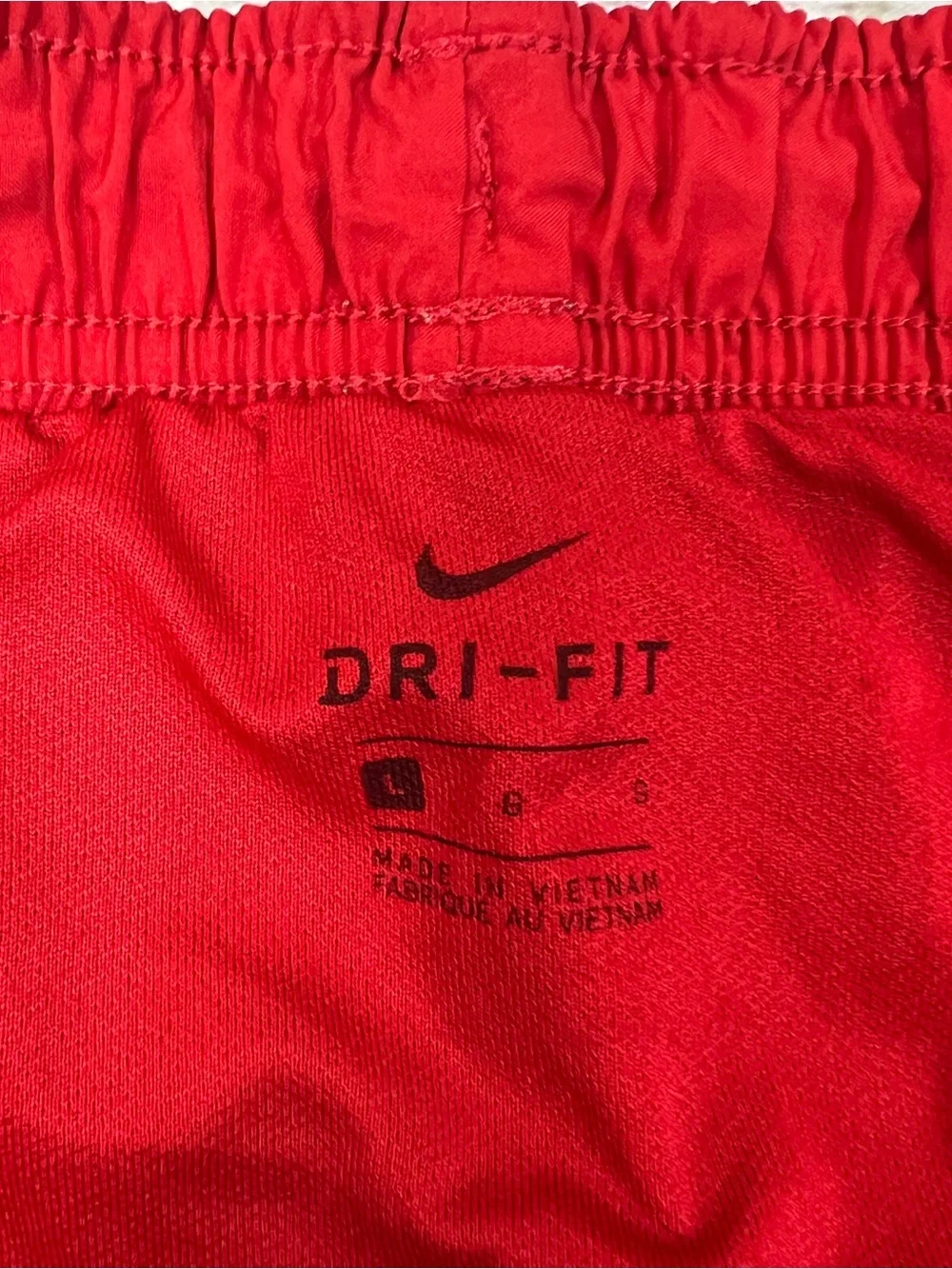 Nike Women's Tempo 3” Running Shorts 831558-611 Brief Lined Size L Athletic Gym